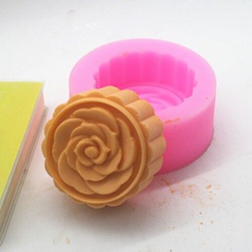 C395 soap mold/handmade soap mold/silicone mold/soap mold/silicone soap die flowers die moon cakes