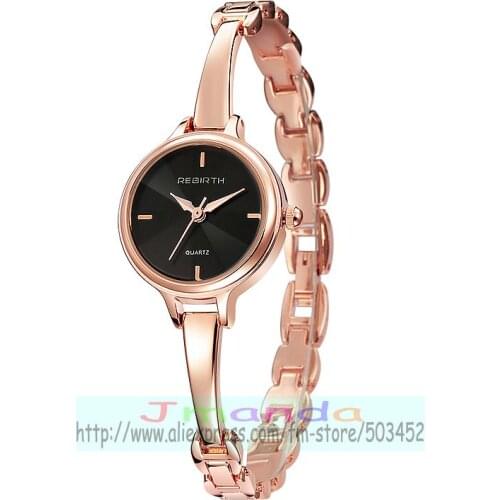 50pcs/lot RE-069 new arrival elegance lady bracelet watch rose gold belt wrap quartz casual wrist watch wholesale clock
