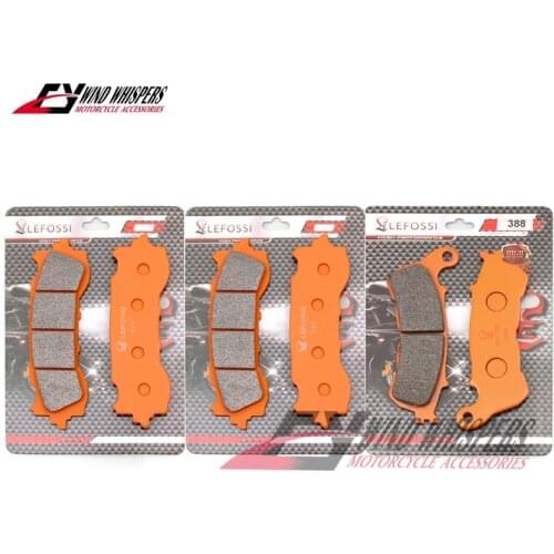 Dutch rock cotton Front Rear Brake Pads For Honda GL 1800 DA Goldwing GL1800 Tour Airbag J (DTC) 2018