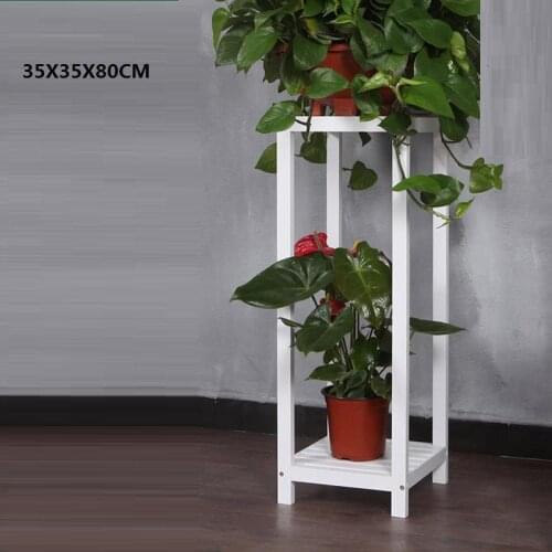 Pot Mueble Plantas Ladder Wood Indoor Estante Para Flores Dekoration Rack Outdoor Flower Stand Stojak Na Kwiaty Plant Shelf