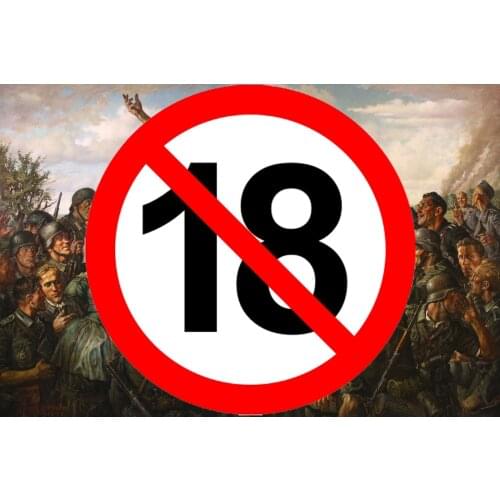 World War II Painting Wall Art Vintage Poster Canvas Prints For Living Room Decor