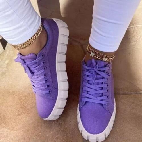 Brand New Platform Sneaker Women Big Size 43 Fashion Leisure Chunky Sneakers Flats Crawl Casual Shoes Woman De Mujer