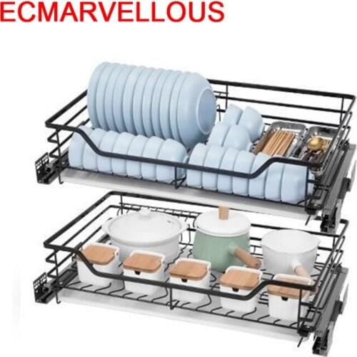 Pantry Mutfak Cocina Organizador Despensa Gabinete and Stainless Steel Organizer Cozinha Rack Kitchen Cabinet Storage Basket