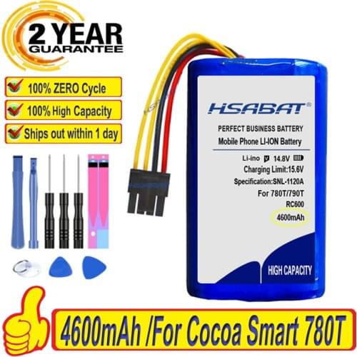 Top Brand 100% New 4600mAh Battery for Proscenic Cocoa Smart 780T,790T,Summer P1S P2S,Jazz,Kaka Robot Vacuum Cleaner Batteries