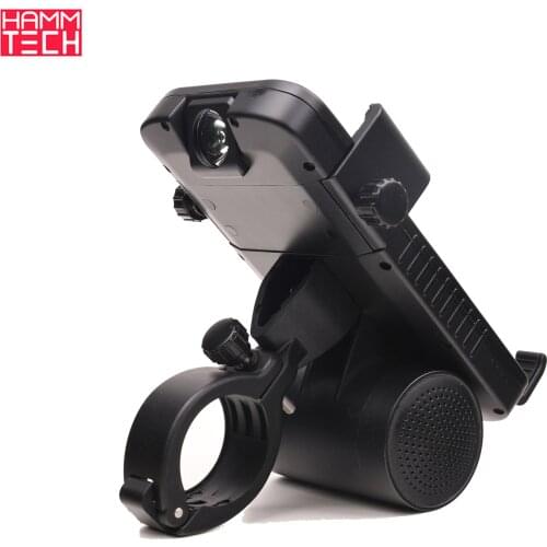 Multifunctional Outdoor Bicycle Motorcycle Phone Stand Wireless Charger Bluetooth Speaker Emergency Charging Riding Bracket