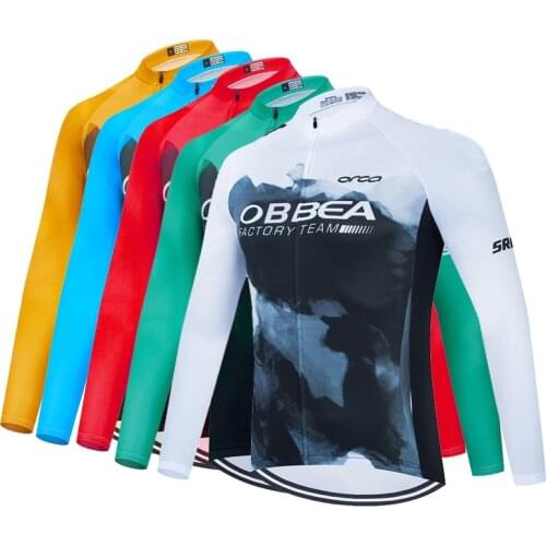 2021 New World Champion Spain Team Long Sleeve Top Cycling Jersey MTB Bike Clothing Wear Autumn Bicycle Clothes Men Cycling