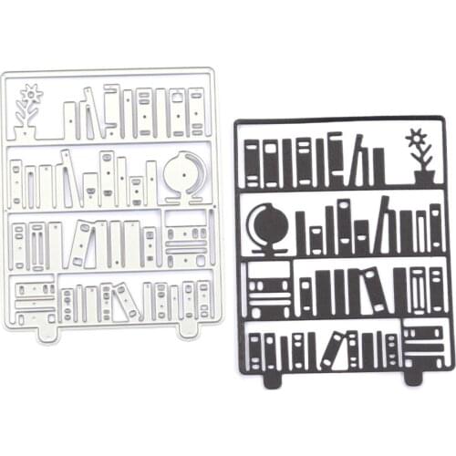 New Bookshell Metal Cutting Dies Stencil for DIY Scrapbooking Photo Album Embossing Paper Cards MakingDecorative Craft Die Cuts