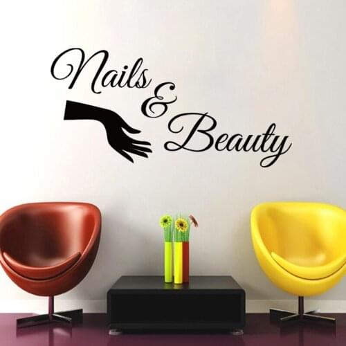Hairdresser Beauty Salon Barbershop DIY Wallpaper Removable Vinyl Home Decor Art Wall Stickers JG1307