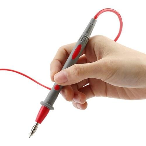 A18-L PVC lantern head Wire gold-plate Tip Probe Test Leads Pin Universal Digital Multimeter Tester Lead Probe Wire Pen Cable