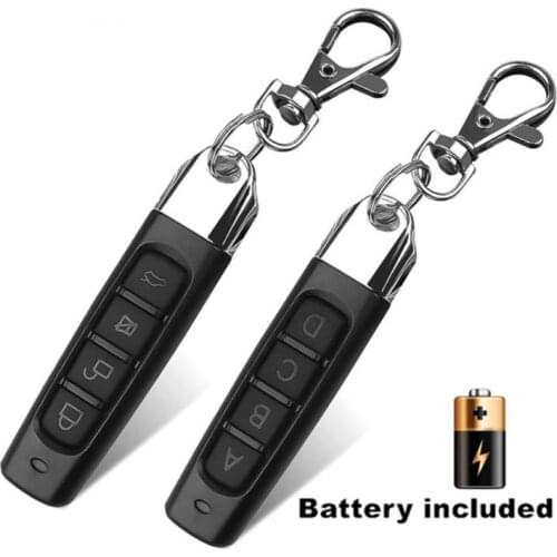 1Pcs Mini 433MHZ Remote Control 4 Channe Garage Gate Door Opener Remote Control Duplicator Clone Cloning Code Car Key