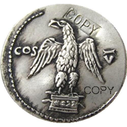 RM(31) Ancient Roman -76 Silver Plated Copy Coins