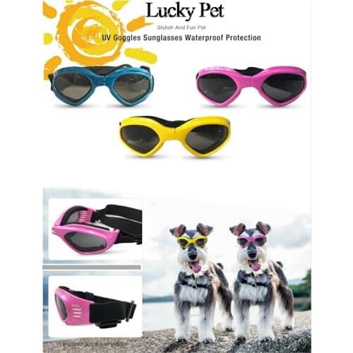 Collapsible Pet Glasses Creative Dogs And Cats Impact Resistant High Light Transmission Ski Goggles Pet Accessories Sunglasses