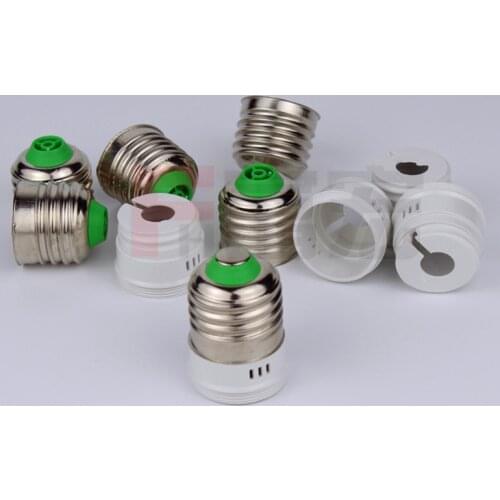 LED E27 energy-saving lamp holder screw base socket Free welding cap E27 LED bulb lamp base holder wire e27 plastic base DIY