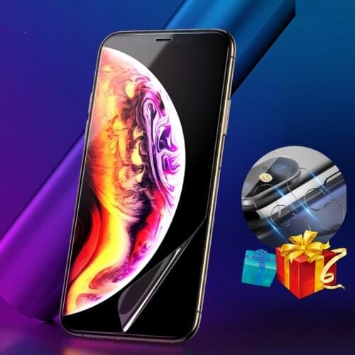 For 0.15mm film for iphone 7 11 pro max xr screen protector iPhone 8 7 Plus 6 6s Plus X xsmax Screen Protector film iPhone X 11