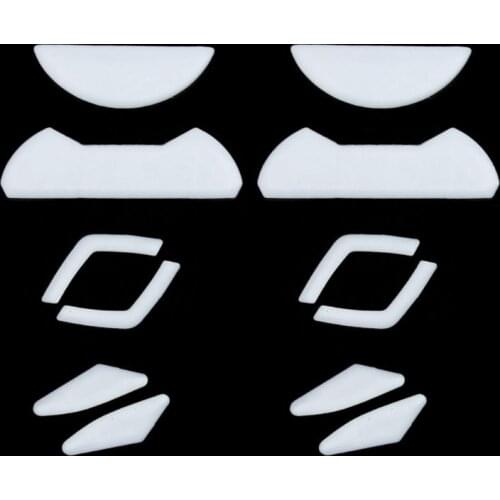 2 Sets/pack Mouse Feet Mouse Skate For Logitech G302 G303 White Mouse Pad