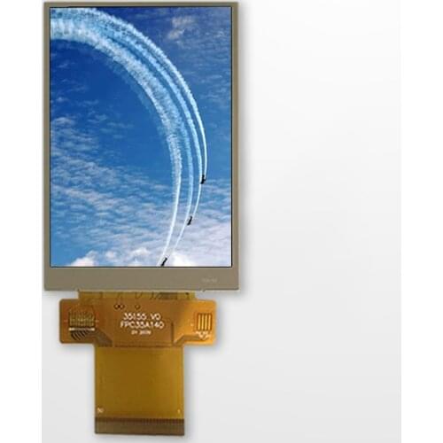 3.5 Inch 320*480, ST7796I, VA LCD with Capacitive Touch Pane, Full Viewing Angle Wide Operating Temperature, High brightness