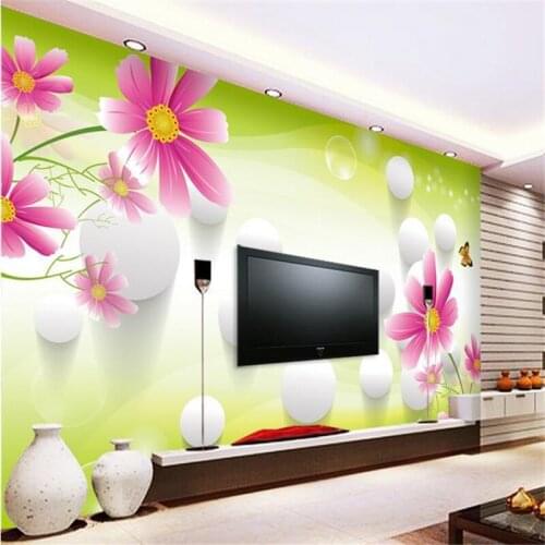 Beibehang Customize size High Quickly HD mural 3d wallpaper wall paper diamonds flowerpapel de parede