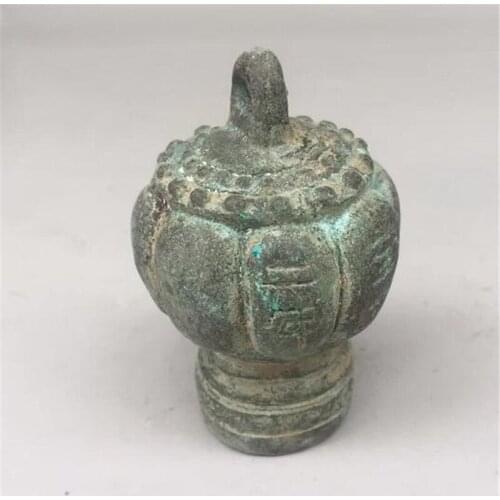 Antique Collection Miscellaneous Old Copper Weight Official Scales Pure Copper Scales Copper Pendant Home Decoration