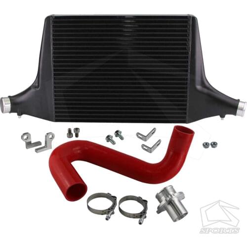 Intercooler Kits Fit For Audi S4/S5 B9 3.0TDI A4 B9 2015+ A5 F5 2016+ Black Hoses