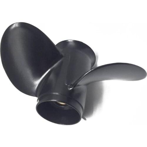 Balck Aluminum Boat Outboard Propeller for Suzuki 9.9-15HP Black 3 Blades 10 Spline Tooth 9 1/4 x 11 Dropshipping