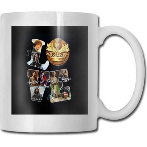 Love Outlander Tv Series Signature Cute Streetwear Holiday Vacation Hot Sale Slim Fit Promotion Sale Pattern Mug Cup