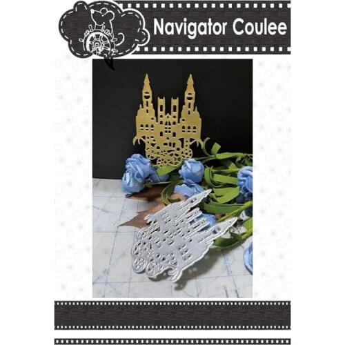 Steampunk metal cutting mold castle gear graffiti scrapbook DIY crafts stamp paper card making new design in 2021