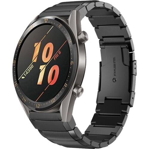 Metal Strap for HUAWEI WATCH GT Active 46mm Band for Honor Magic Amazfit GTR Stainless Steel Replacement Accessories Watchband