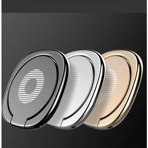 Metal Ultra Thin Phone Holder Universal Mobile Phone Finger Ring Holder Flexible Phone Stand for Samsung Galaxy Note 10 Huawei