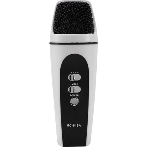 USB Voice Changer Microphone Wired Vocal Karaoke Handheld Condenser Microphone for Video Recording Smart Phone Mic