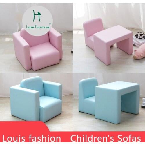 Louis fashion Childrens Sofas small chair single Mini lovely princess tatami lazy boy girl baby