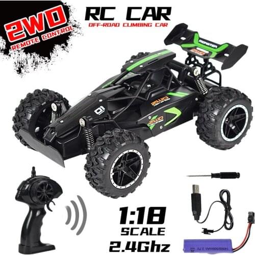 New product 1:18 small high-speed off-road climbing racing car 360 degree rotating wireless remote control car,A11