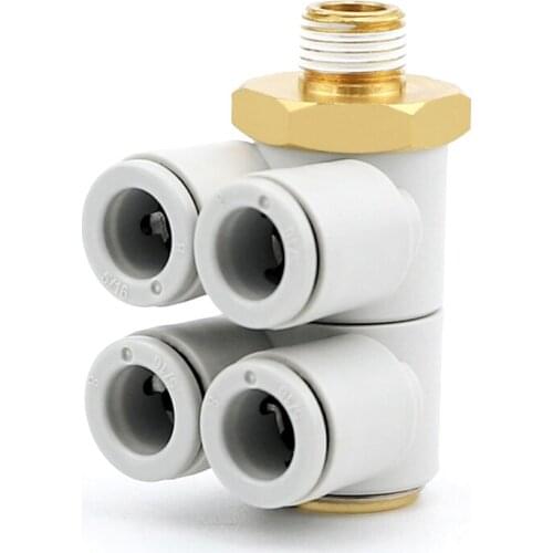 Pneumatic Double Branch Male Elbow KQ2ZD04-01S KQ2ZD04-02S KQ2ZD06-01S KQ2ZD06-02S KQ2ZD06-03S KQ2ZD08-02S KQ2ZD10-02S KQ2ZD