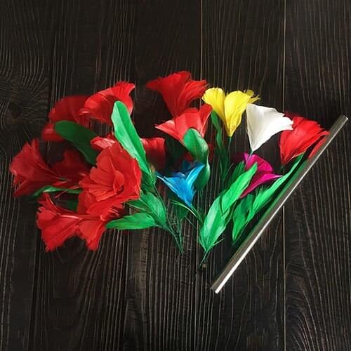 Appearing Bouquets & Color Changing -- Magic Trick , Stage Magic