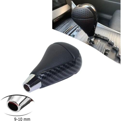 ABS Carbon Fiber Gear Shift Knob for Most Toyota Lexus Crown Camry Hiace IS350 GS430 RX350 IS250 ES350 RX450H LX470