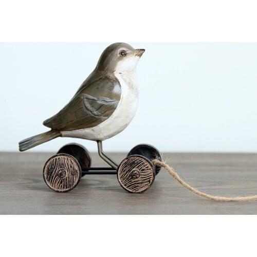 USA country bird ornaments Home Furnishing resin crafts jewelry living room decorations wine desktop decoration