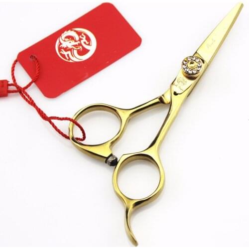 Japan 440C Stainless Steel Cutting Straight Scissor Salon Barber Hairdressing Style Hair Shear Clipper Profession