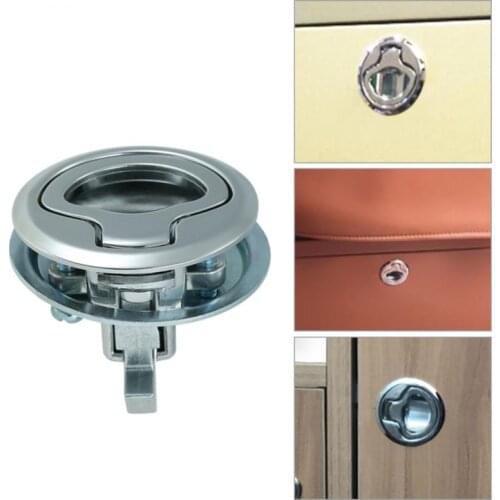 Camper Car Push Lock RV Caravan Boat Drawer Latch Button Locks For Furniture Hardwares Caravan Home Auto Drawer