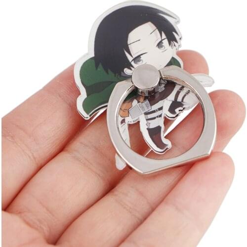 ZF2530 Anime Attacking Giant Universal Fashion Mobile Phone Ring Stand Anti-drop Ring Buckle Lazy Bracket Phone Accessories Gift