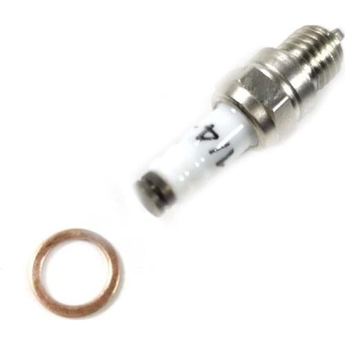 1 Pc Methanol To Gasoline Engine Me-8 1/4-32 Spark Plug For Ngh Engine For Ignition Nitro Engine Turned Gasoline Rc Airplane