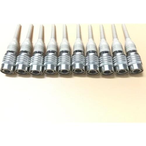 10pcs XLR 4 Pin Male Plug MIC Microphone Audio Cable Connector fit for Audio-Technica type