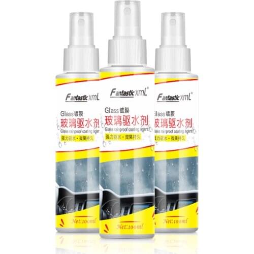 100ml Car Front Windshield Rearview Mirror Rainproofing Glass Coating Windshield Dewatering Agent Car Rain Film