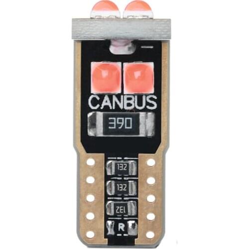 100pcs T10 W5W 194 168 3030 6SMD Car LED Clearance Light Auto Reading License Plate Lights Bulb Interior Light White Blue DC12V