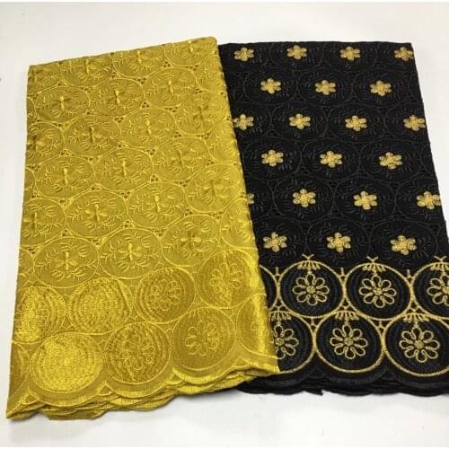 2.5+2.5Y Tissu African Dry Lace Fabrics Swiss Voile Lace In Switzerland 2020 High Quality Stones Lace African Bazin Brode Lace