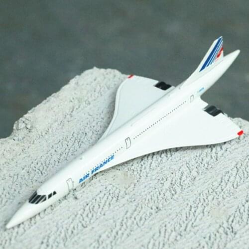 Air France Concorde Airplane Diecast Aircraft Model 6" Metal Plane Aeroplane Home Office Decor Mini Moto Toys for Children
