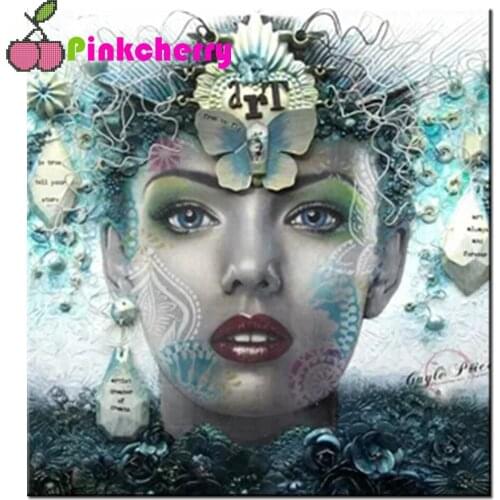 DIY Diamond Embroidery,5D Diamond Painting Fantasy Forest Fairy Diamond Mosaic Home Decor Full Rhinestone Cross Stitch k1021