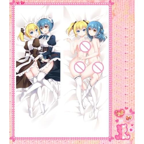 Anime Cartoon Re: Zero kara Hajimeru Isekai Seikatsu Hugging Peach Skin 2 Way Pillow Case Pillow Cover Pilllowcase Gift 17067