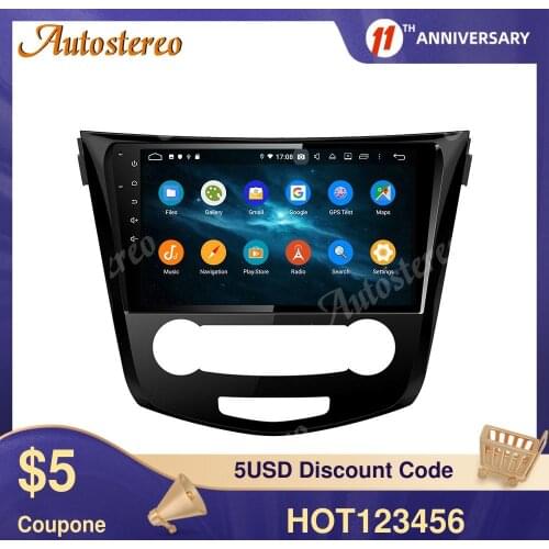 Wireless Carplay for Nissan Qashqai 2013+ Android 10.0 Car Radio GPS Navigation Unit MT No DVD Tape Recorder Multimedia Player