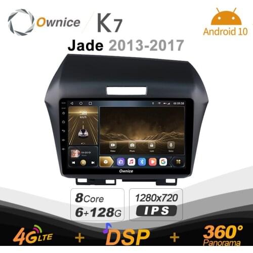 K7 Ownice 6G+128G Android 10.0 Car Radio Setero For Honda Jade 2013 - 2017 Multimedia Audio 4G LTE GPS Navi 360 BT 5.0 Carplay