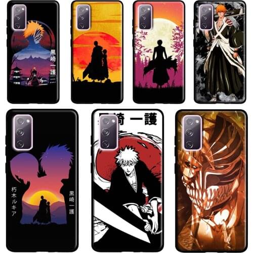BLEACH Ichigo Kurosaki Manga Case For Samsung Galaxy S10 S8 S9 Plus S10e Note 9 Note 10 Note 20 S21 Ultra S20 FE Cover