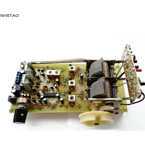 IWISTAO Discrete Components Stereo FM Radio Board LA3401 Decoding TDA2030A Amplifier